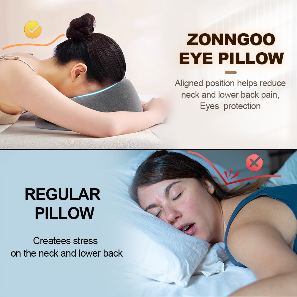 ✨Taller & Thicker! ✨Face Down Pillow Massage Bed Head Cushion 5.3IN High