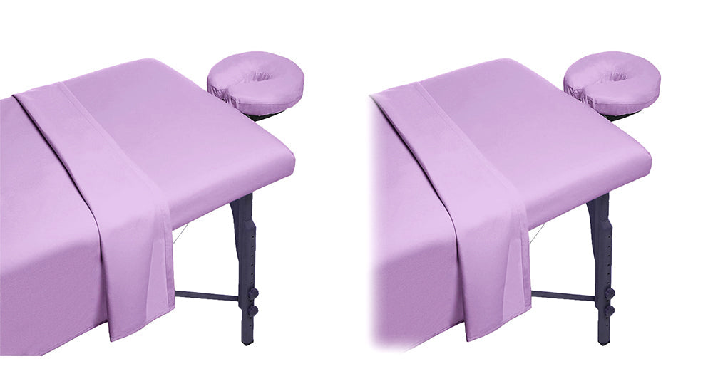 BUNDLE SALE!!! 1 SET ONLY $24.99🔥🔥Massage Table Sheet Set- Reusable, Washable, Soft & Skin Friendly!