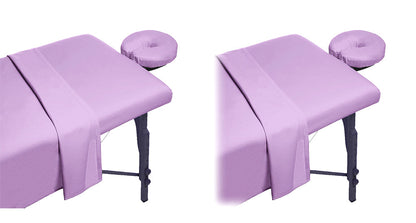 BUNDLE SALE!!! 1 SET ONLY $24.99🔥🔥Massage Table Sheet Set- Reusable, Washable, Soft & Skin Friendly!