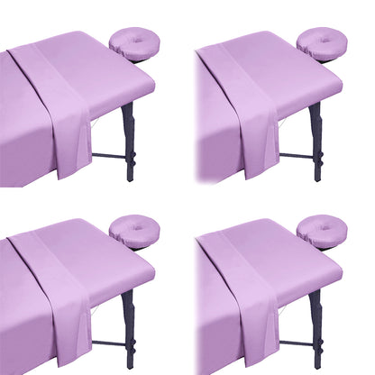 BUNDLE SALE!!! 1 SET ONLY $24.99🔥🔥Massage Table Sheet Set- Reusable, Washable, Soft & Skin Friendly!