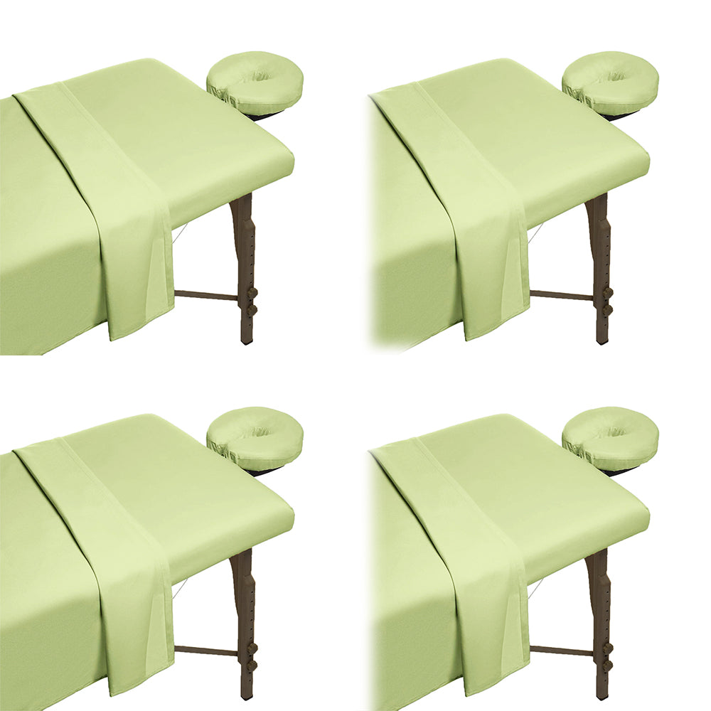 BUNDLE SALE!!! 1 SET ONLY $24.99🔥🔥Massage Table Sheet Set- Reusable, Washable, Soft & Skin Friendly!