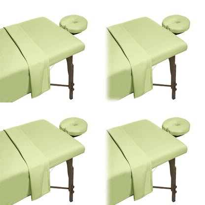 BUNDLE SALE!!! 1 SET ONLY $24.99🔥🔥Massage Table Sheet Set- Reusable, Washable, Soft & Skin Friendly!